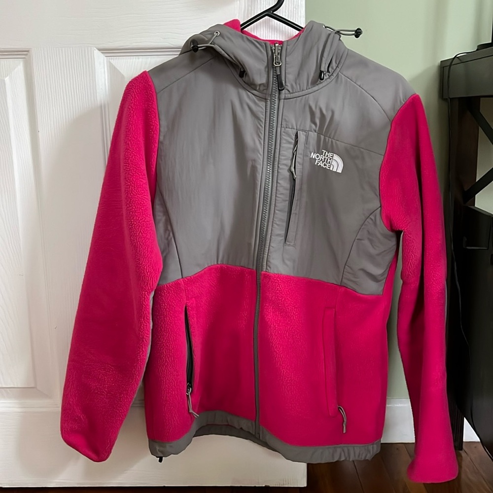 Pink North Face Fleece Jacket
